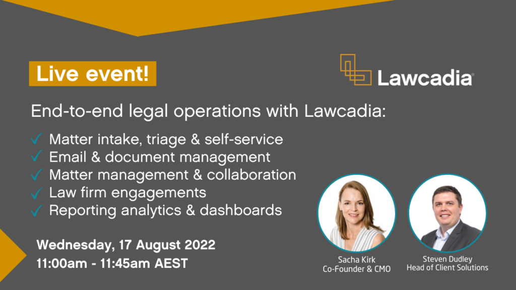 End-To-End Legal Operations With Lawcadia