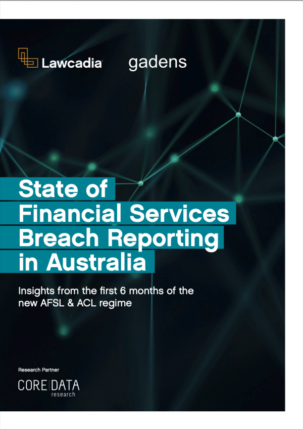State of Financial Services Breach Reporting in Australia